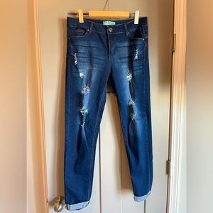 Never Worn Distressed Jeans